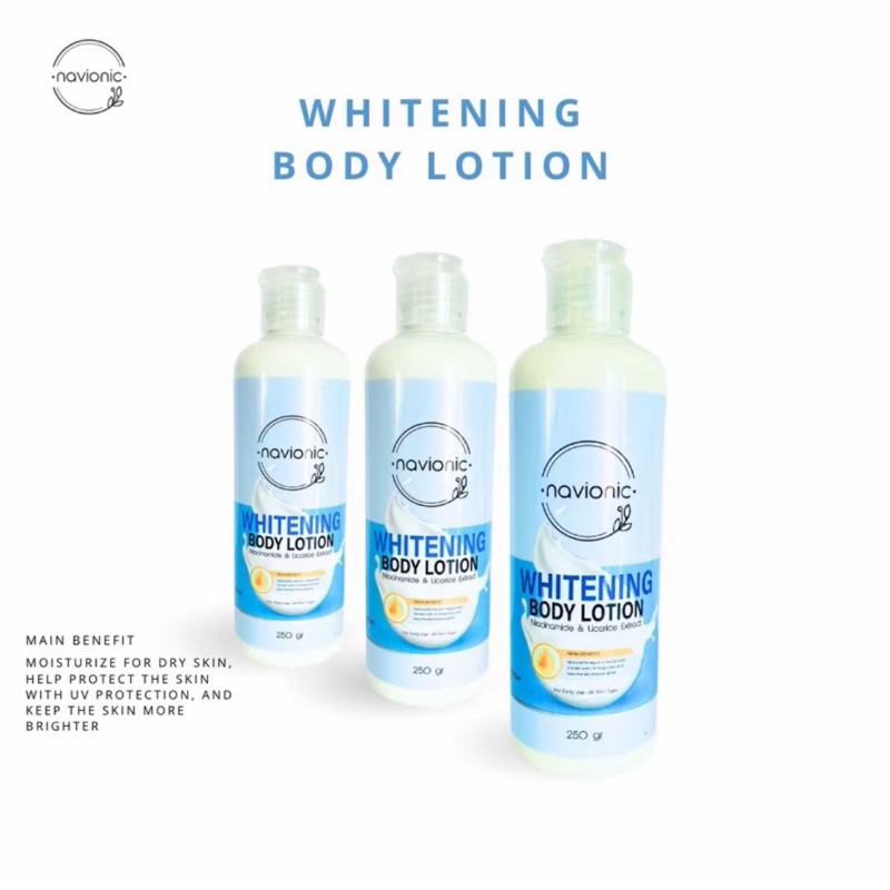 WHITENING BODY LOTION NAVIONIC