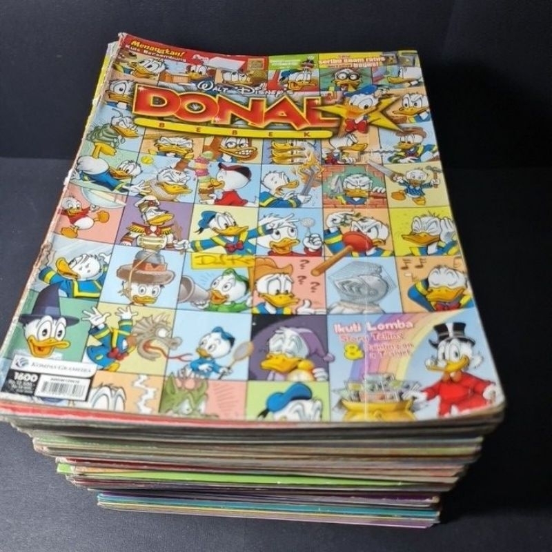 Majalah Komik - Donal Bebek buku kecil