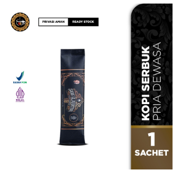 

Sang Gladiator Kopi Stamina Pria by Vicky Prasetyo Original BPOM | Kopi Pria Dewasa | Stamina Coffee - 1 Sachet
