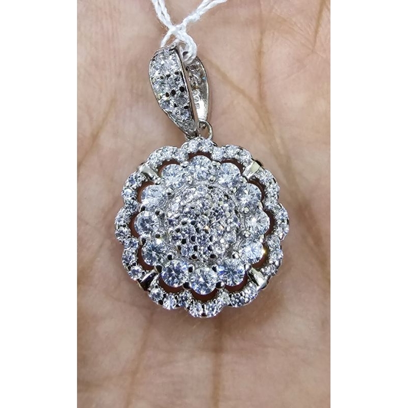 Liontin perak 925 asli variasi besar