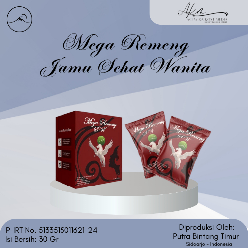 

Mega Remeng - Jamu Sehat Wanita - Kemasan Box