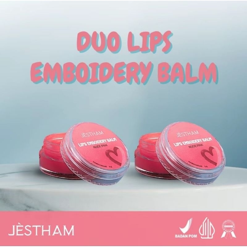 Jestham Lips Embroidery Balm