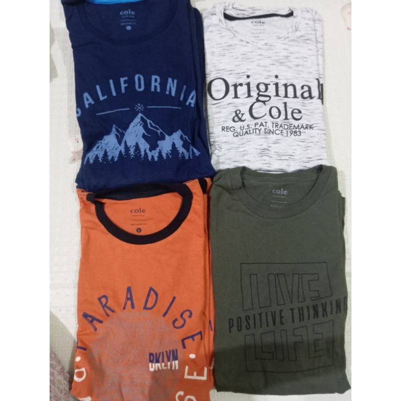 kaos pria branded COLE