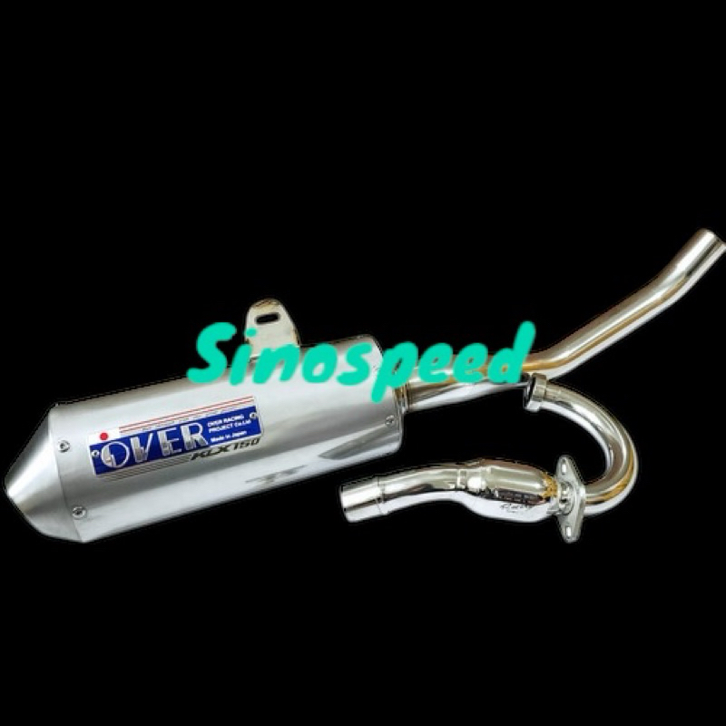 Knalpot Over Racing original japan KLX150 Dtracker