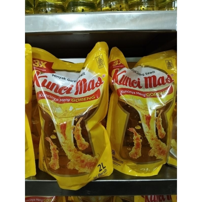 

Minyak Goreng Kunci Mas 2 Liter Hemat Murah