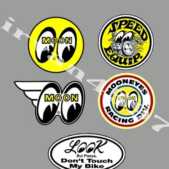 

Terlaris Sticker er mooneyes isi 5