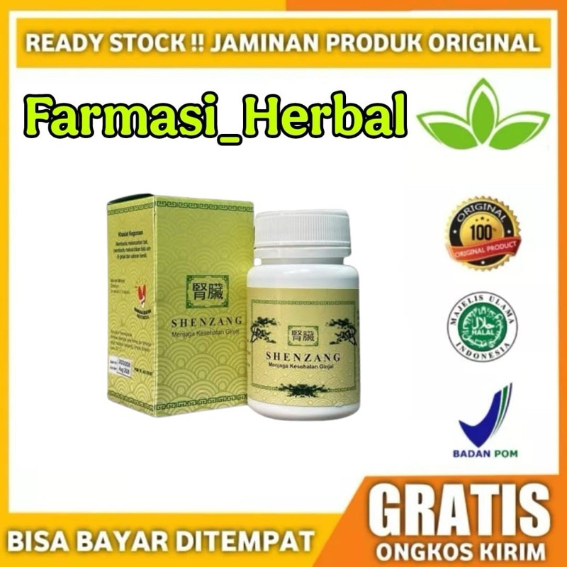 Shenzang Asli Original Obat Herbal Batu Ginjal Dan Saluran Kemih Ampuh