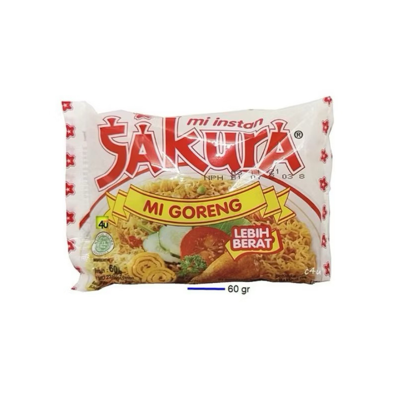 

Mie Instan Sakura Goreng 60G