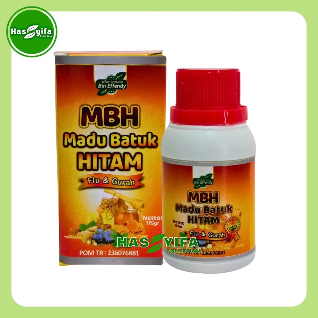 

Madu Batuk Hitam Flu Dan Batuk Bin Effendy 175gr