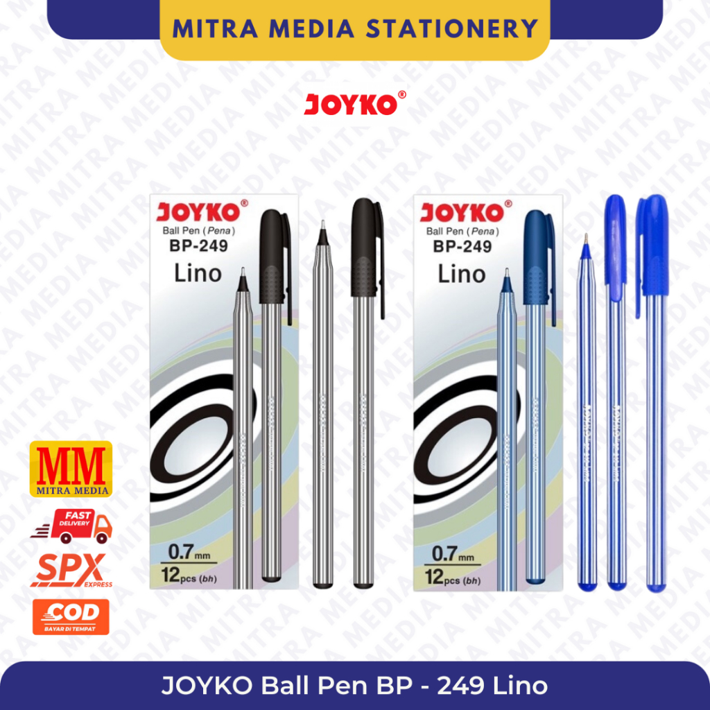 

Ballpoint Pen Pena Pulpen JOYKO Lino 0.7 mm BP249