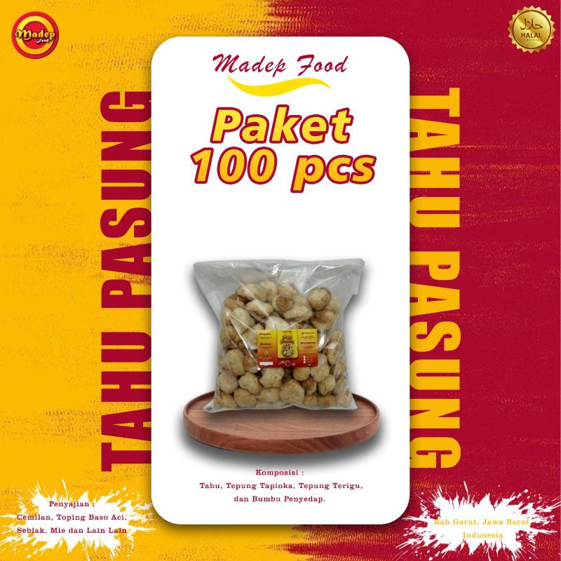 

TAHU PASUNG isi 100pcs MADEP FOOD