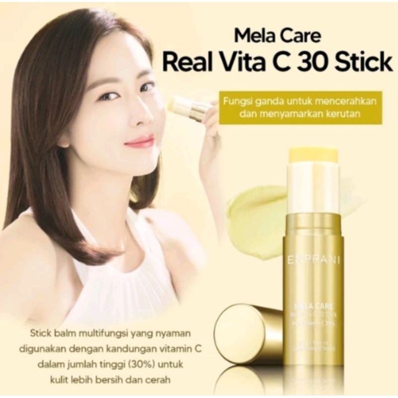 ENPRANI BY HOLIKA HOLIKA MULTI BALM MELA CARE REAL VITA C 30 STICK