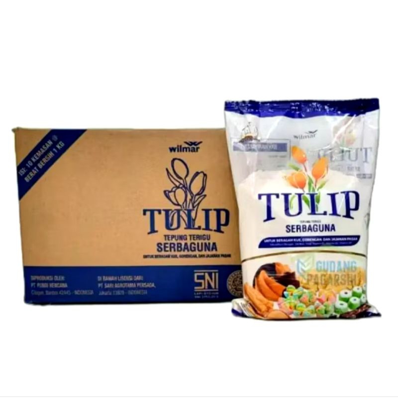 

Tulip Tepung Terigu 1 Dus isi 10 Kg