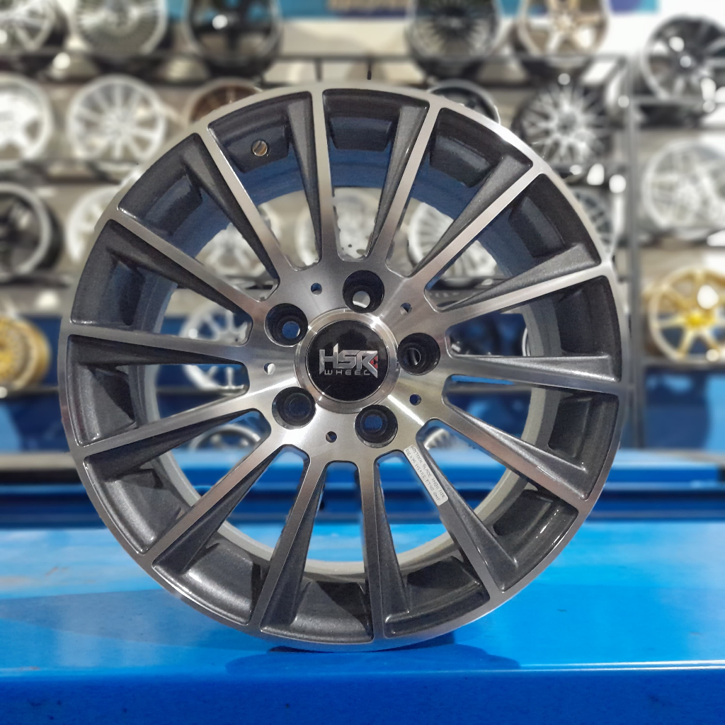 Velg R16 Marcy Pcd 5x112 Lebar 75 Velg Racing R16 Mobil Marcy Velg Type Hsr Rostock Blade R16