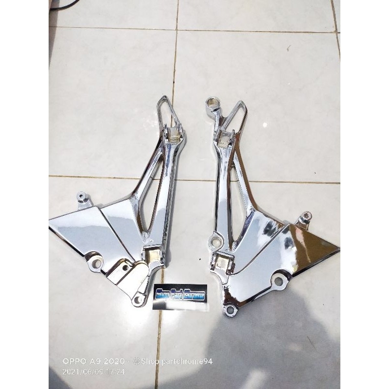 postep/fustep/pijakan kaki original tiger revo CROM DETAIL CONTES