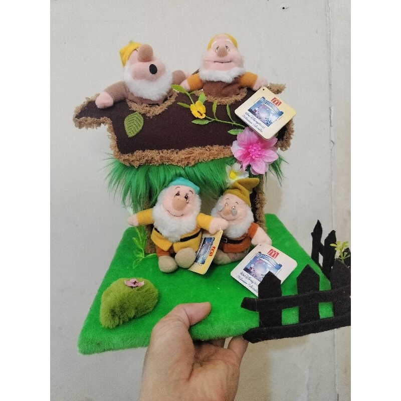 Rumah sumiko, rumah sylvanian, rumah figur, alas boneka