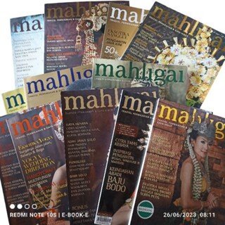 Majalah perkawinan mahligai budaya kecantikan