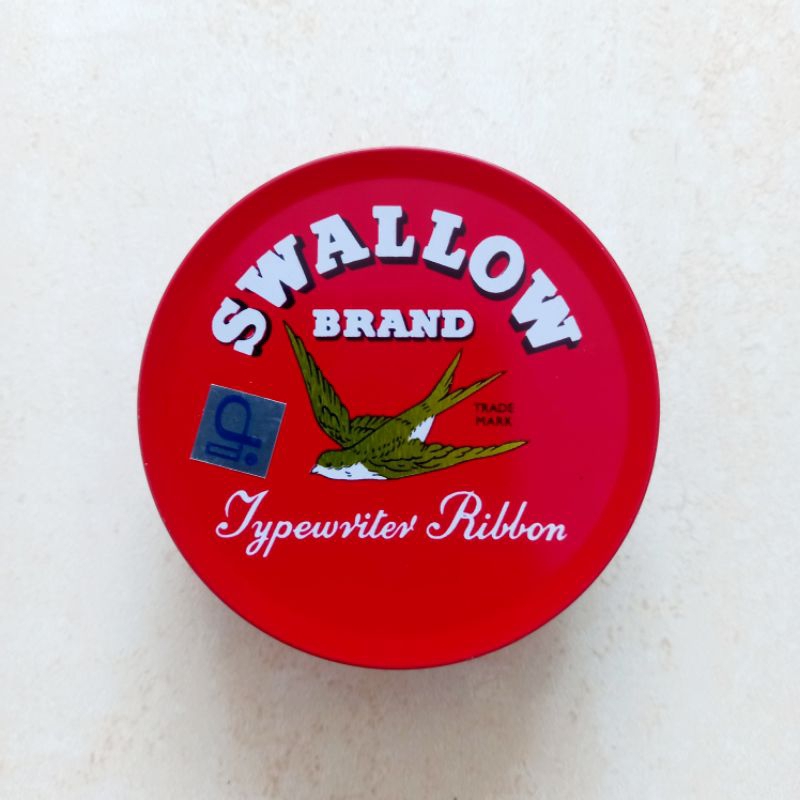 

[ MURAH ] Pita Hitam Mesin Tik Ketik Typewriter Ribbon Swallow Brand ( 10 Meter )