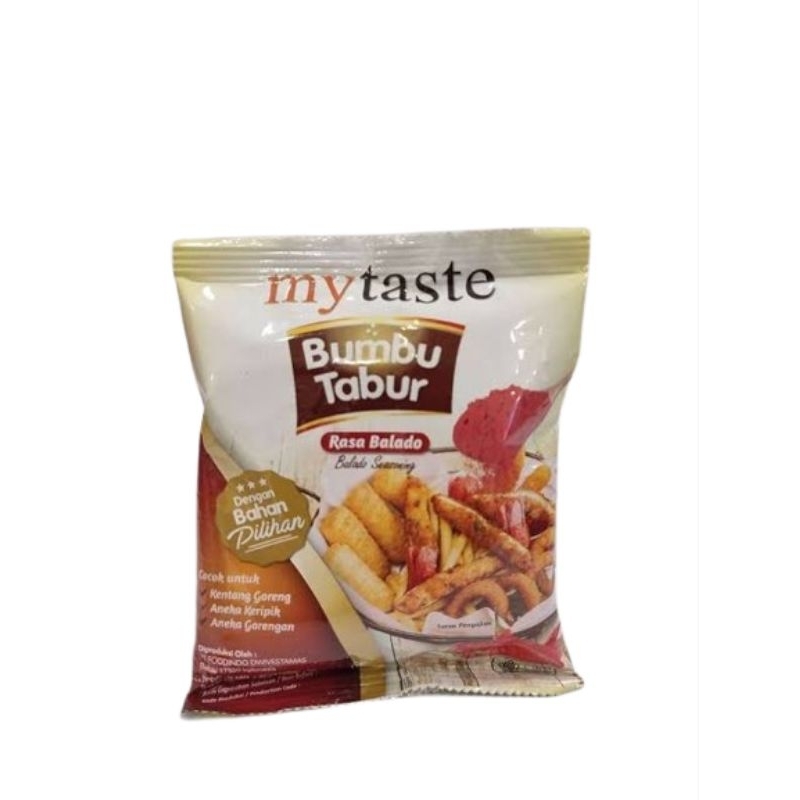 

MYTASTE BUMBU TABUR BALADO PCH 100 GR 8997011790735