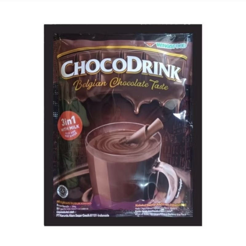 

[NEW] CHOCODRINK Minuman Bubuk Coklat 28gr