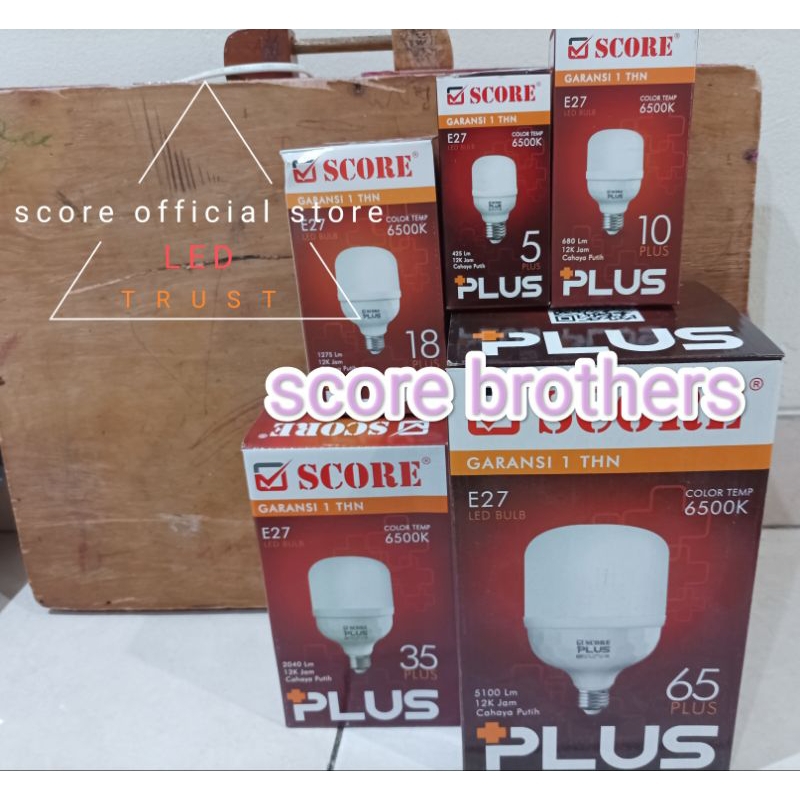 lampu led score plus 18 watt