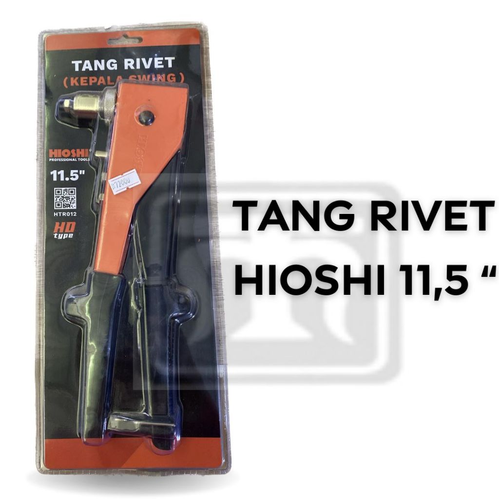 TANG RIVET 11.5" (KEPALA SWING) / Hand Riveter 11.5Inch HIOSHI