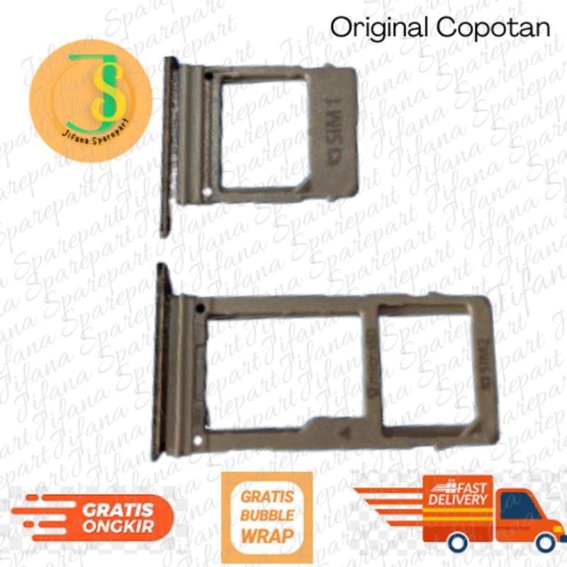 Sim Tray Samsung A8 2018 Original Copotan