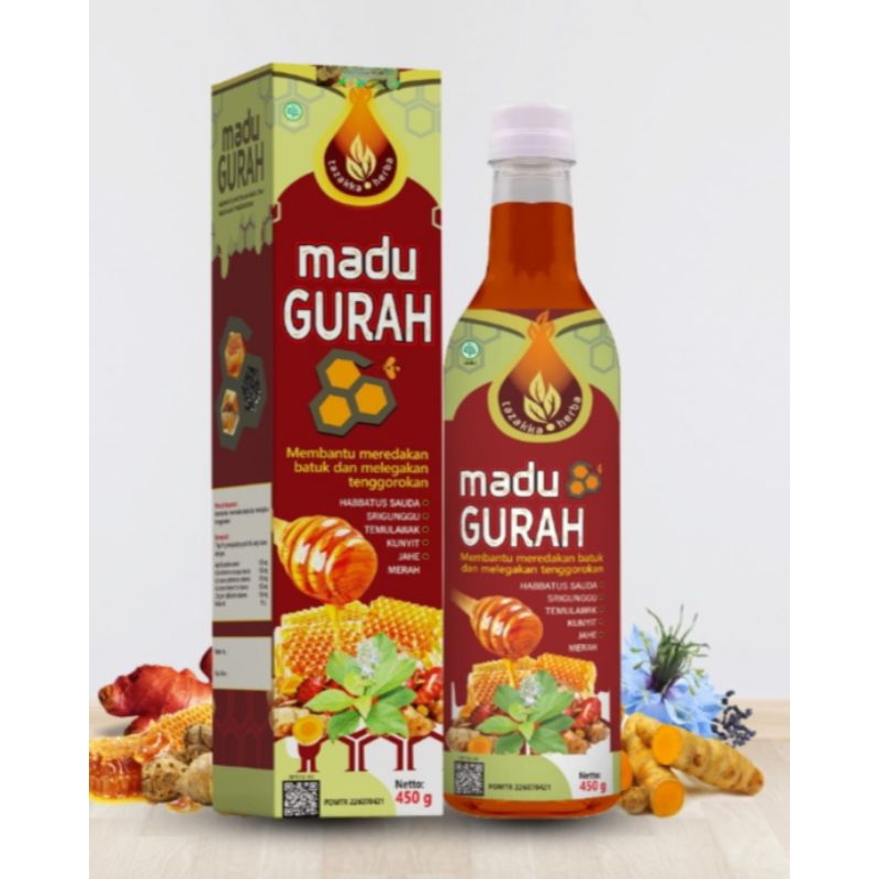 

Madu Gurah Tazakka 450g