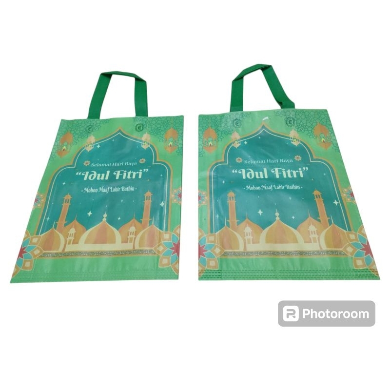 

tas sponbond jinjing laminasi idul fitri uk 30X40 (isi 2 pcs)