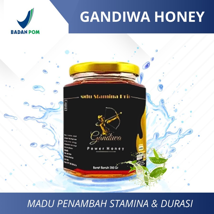 

Gandiwa Power honey Madu herbal kesehatan dan kebugaran BPOM - madu gandiwa