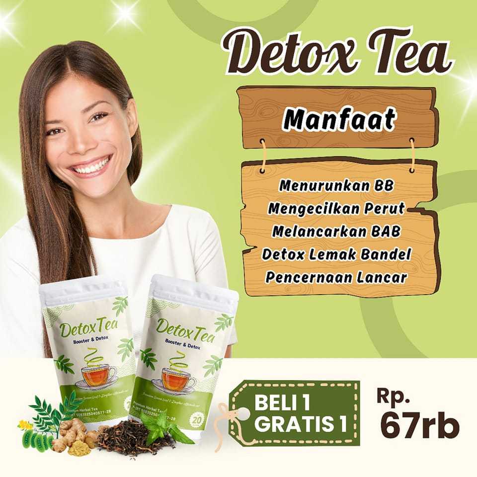 Slimming Detox Tea Teh Herbal Pelangsing Teh Diet Herbal Slimming Tea & Detox Tea