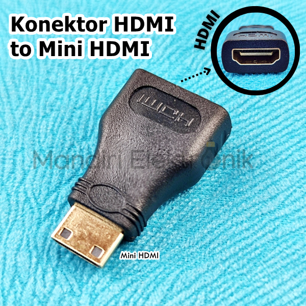 Konektor Connector HDMI to Mini HDMI - Konektor HDMI Mini - Mini HDMI to HDMI
