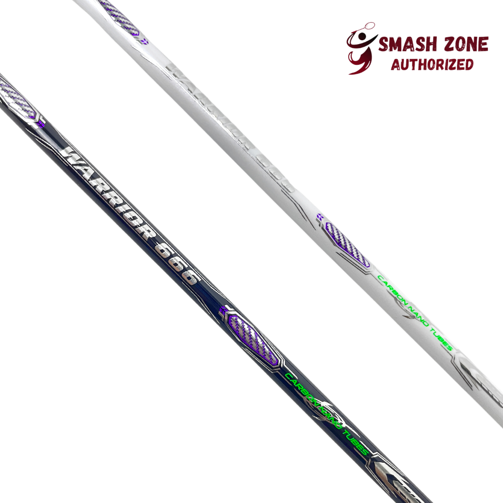 Raket Badminton MIZUNO Warrior 666 Original Carbon Nano Tubes 30 LBS Racket Bulutangkis Carbon