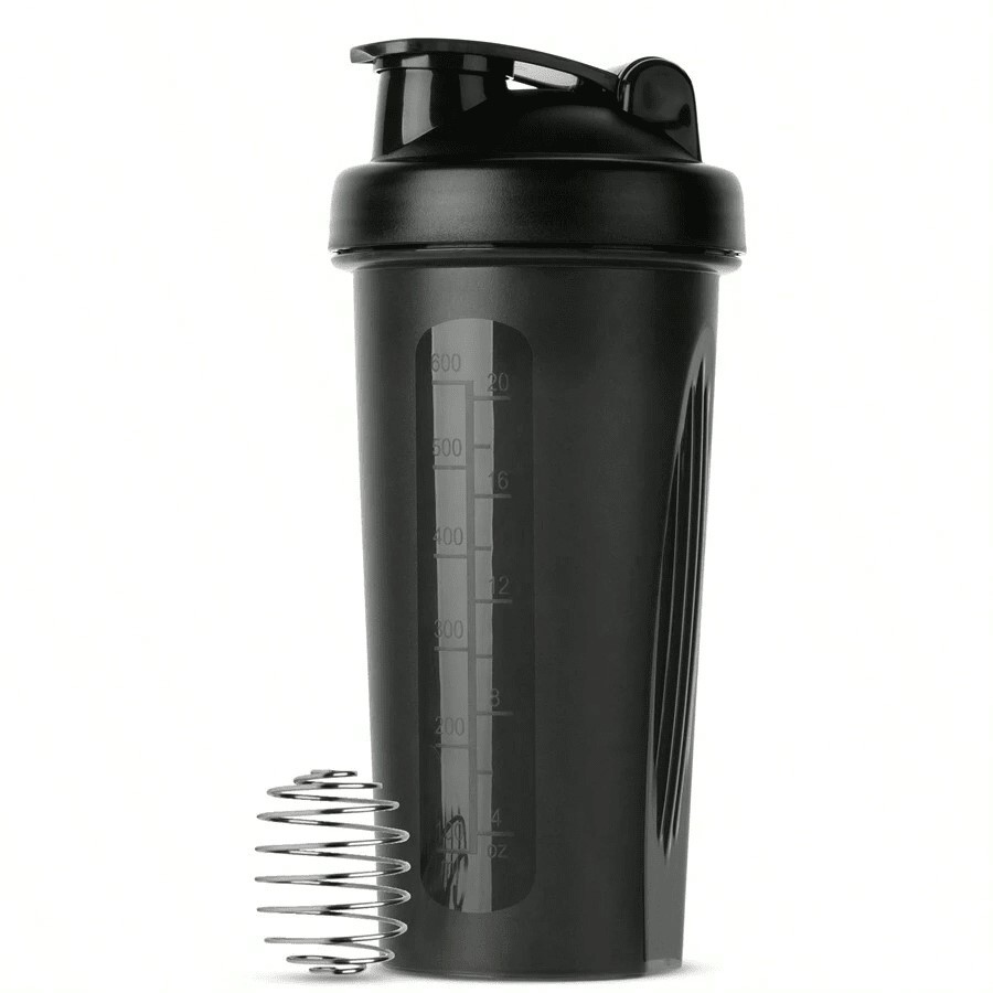 Botol minum 600ml Shaker 600 ml sport Shaker Gym - free shaker bola kocok / [ APOLO ] Botol Minum Sh