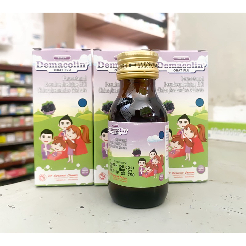 DEMACOLIN SIRUP BOTOL 60 ML