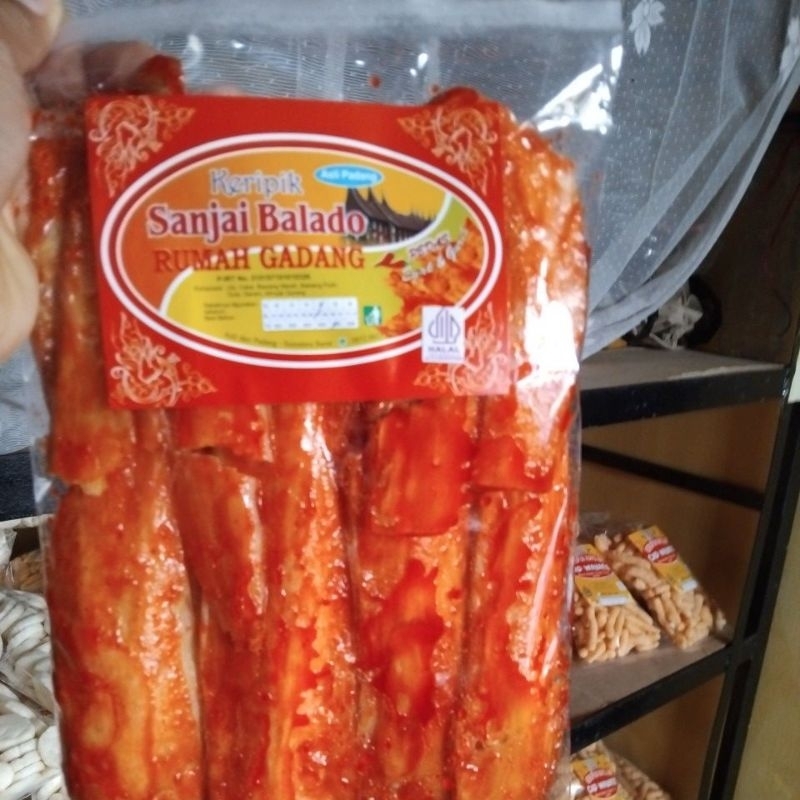 

Keripik Sanjai Balado Khas Padang Sumatera Barat