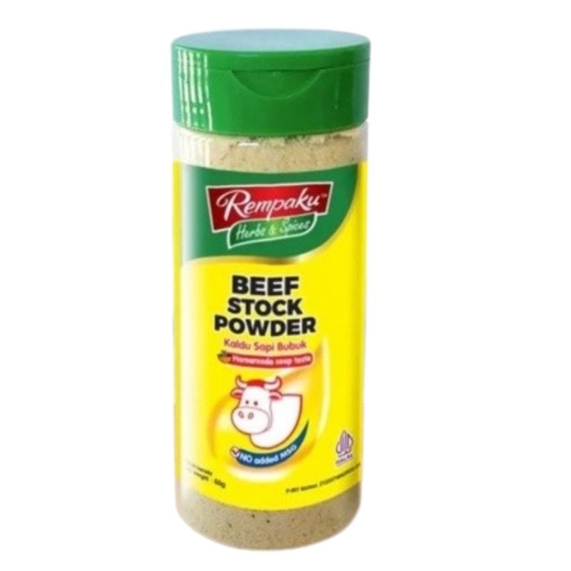 

REMPAKU BEEF STOCK POWDER 90 GR 8997210830638