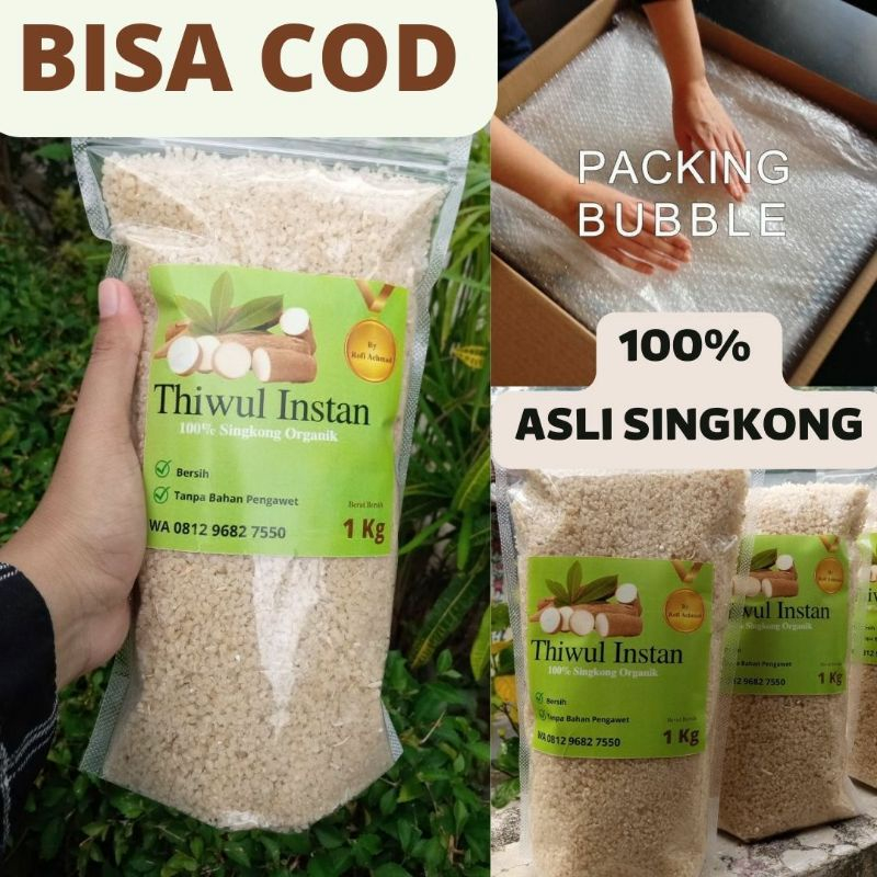 

Tiwul Instan Untuk Diet Pengganti Nasi, Oyek Singkong Berkualitas