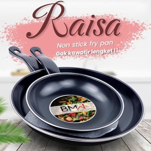 Wajan Teflon Pengorengan - Fry Pan Set 2 In 1 - Teflon Wajan Anti Lengket
