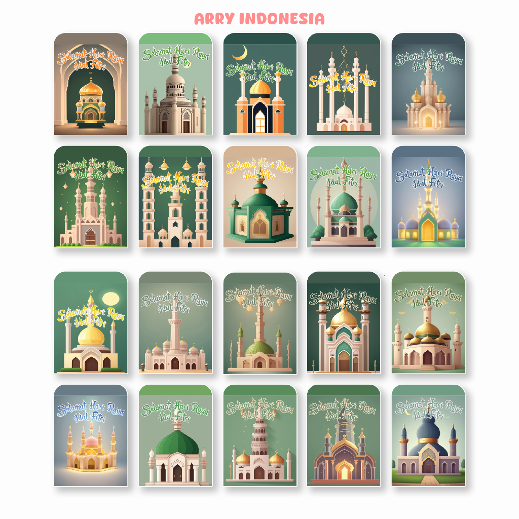 

1 PACK AMPLOP (ISI 40 PCS) AMPLOP LEBARAN 2025, AMPLOP IDUL FITRI