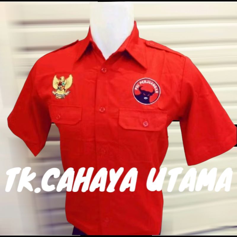 KEMEJA PDI / SERAGAM PDI / KEMEJA PDH PDI / SERAGAM PDH PDI