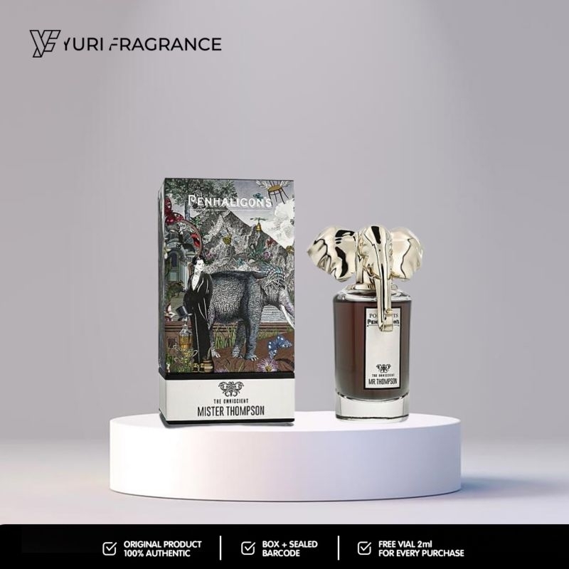 Penhaligon Mister Thompson EDP 75ml Original Box Segel Lengkap