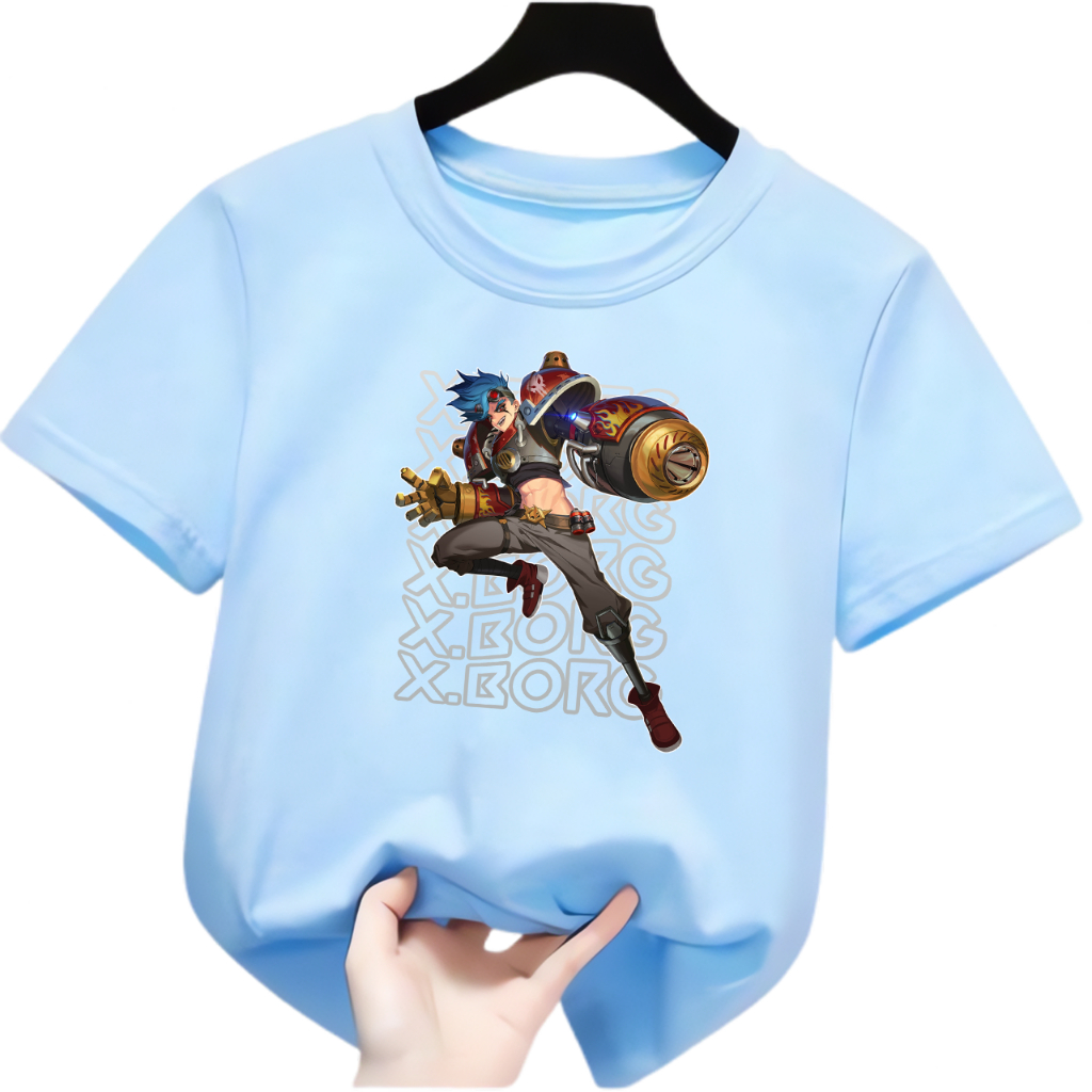 Kaos atasan anak-anak GAMERS (MOBILE LEGEND) distro UNISEX untuk anak usia 2-12 tahun