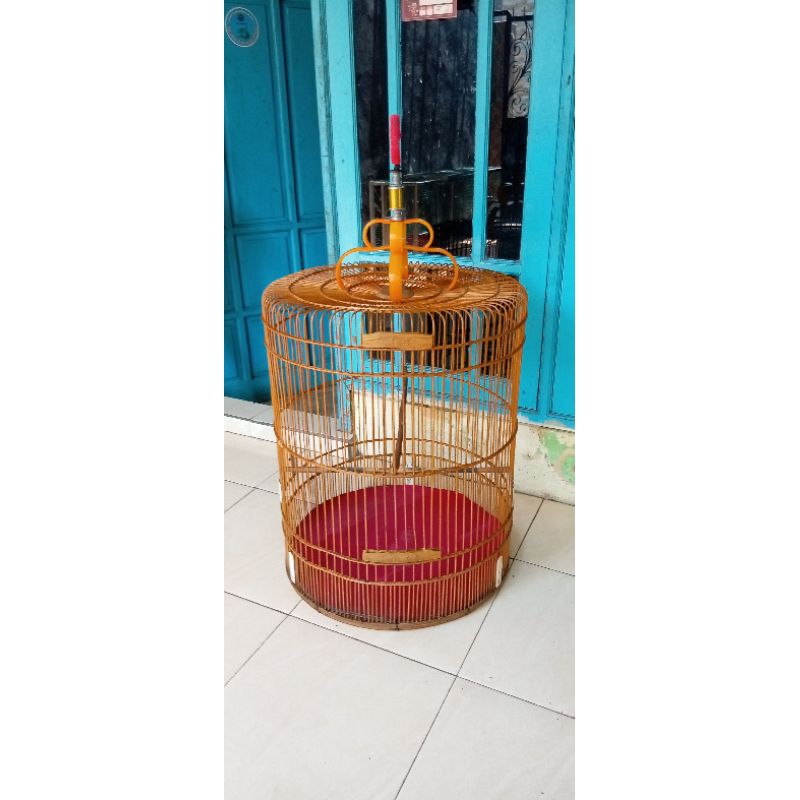 sangkar burung murai BEKAS non tebok uk.56cm