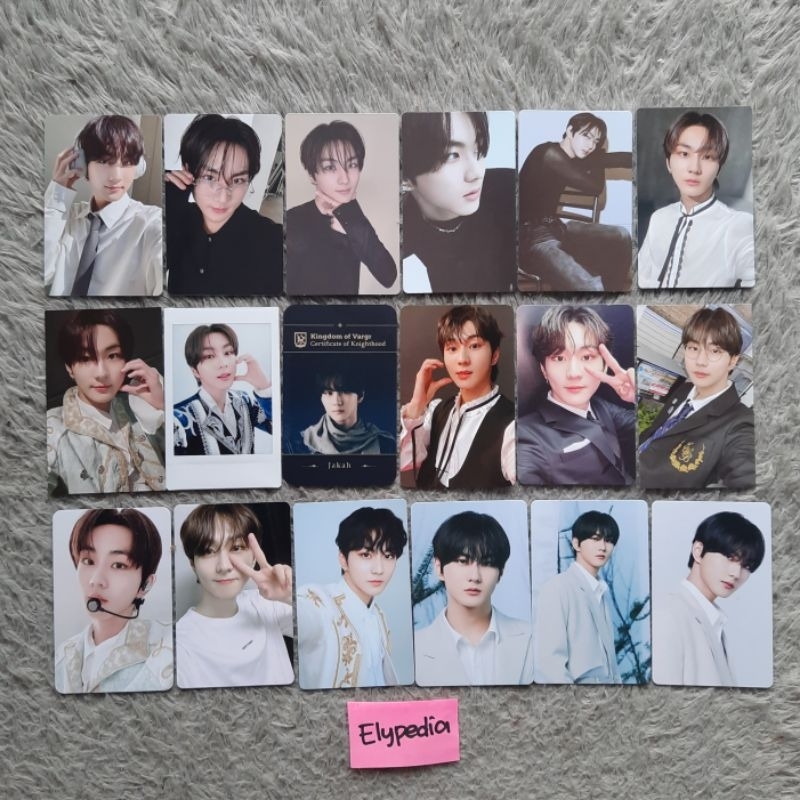 [READY] ENHYPEN Jungwon Official Photocards (Part 3: PC Merchandise) UNSEEN Offline Exhibition DICON