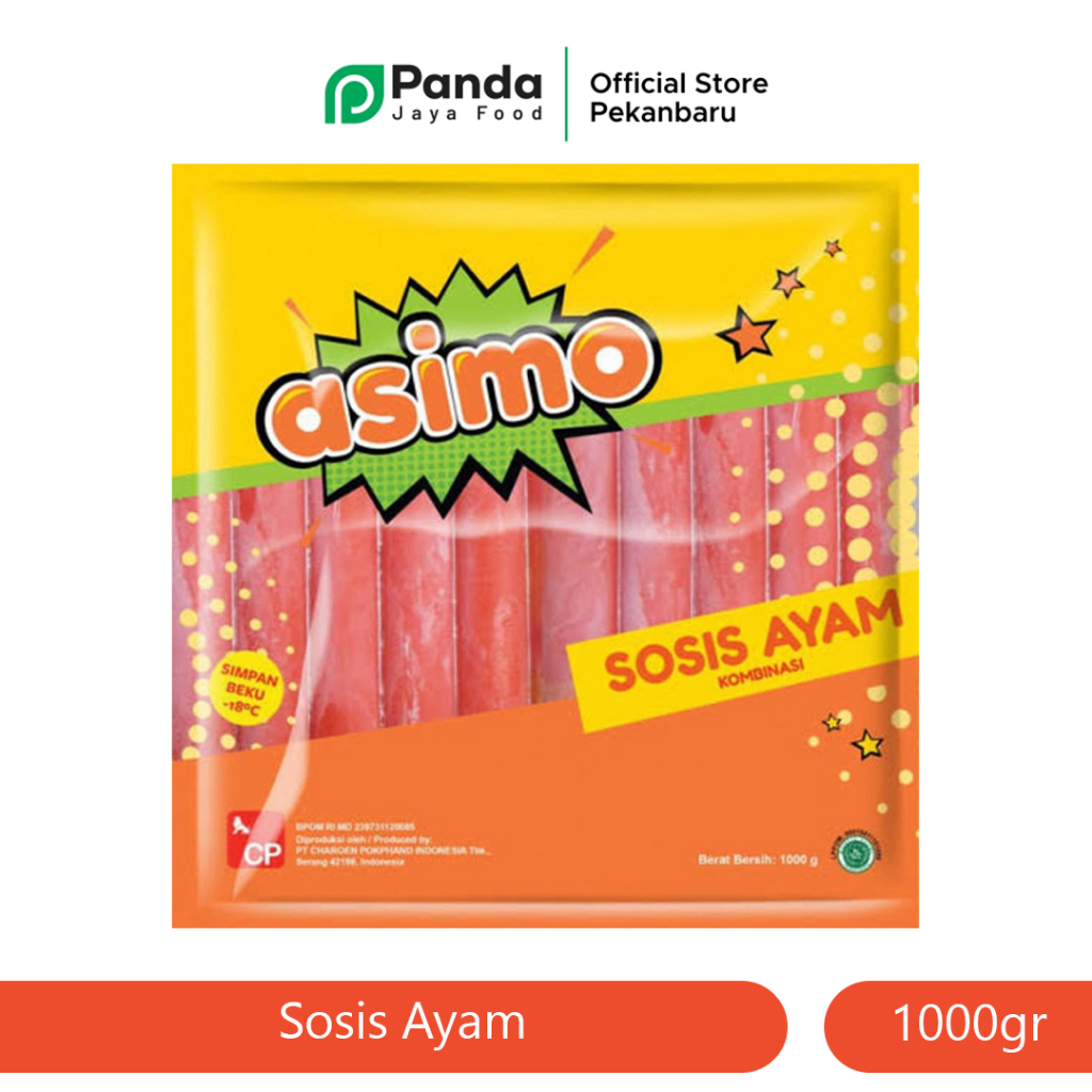 

Asimo Sosis Ayam Kombinasi 1000 Gram