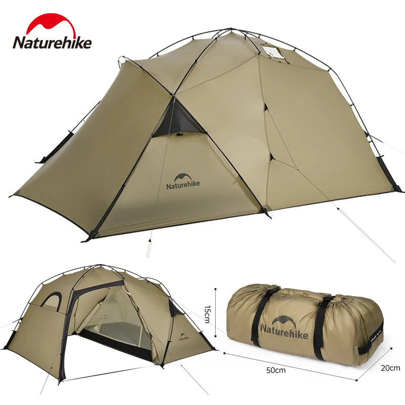TENDA MASSIF SOLO ULTRALIGHT 15D NATUREHIKE CNK2450WS029