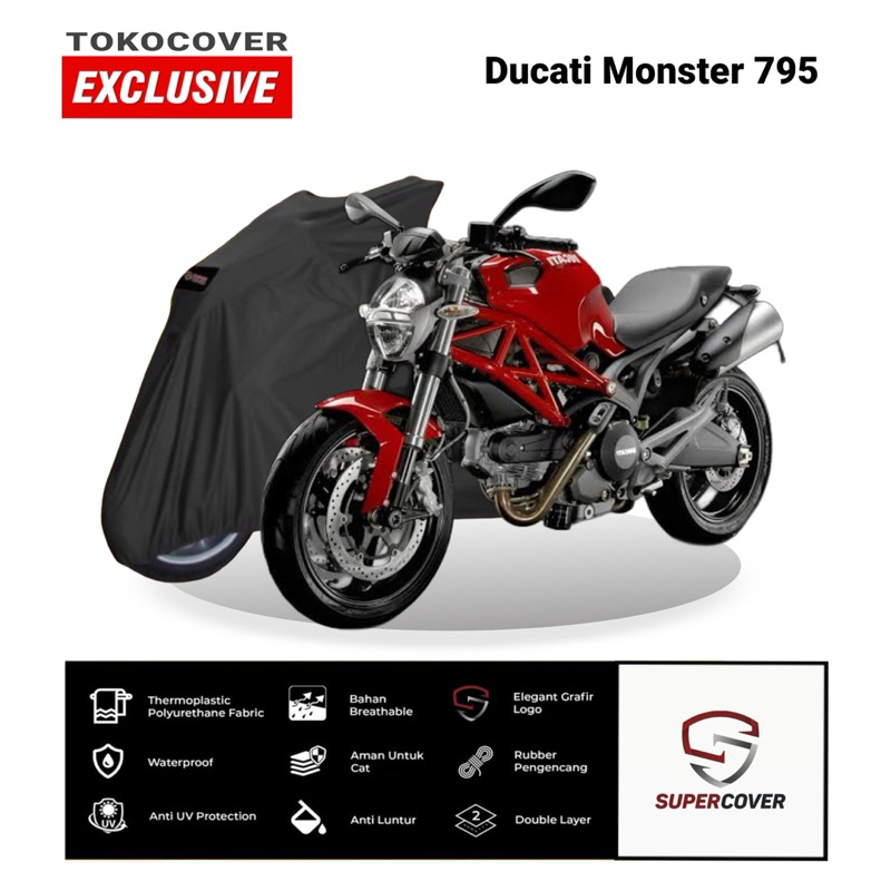 Cover Motor Sarung Motor Ducati Monster 795