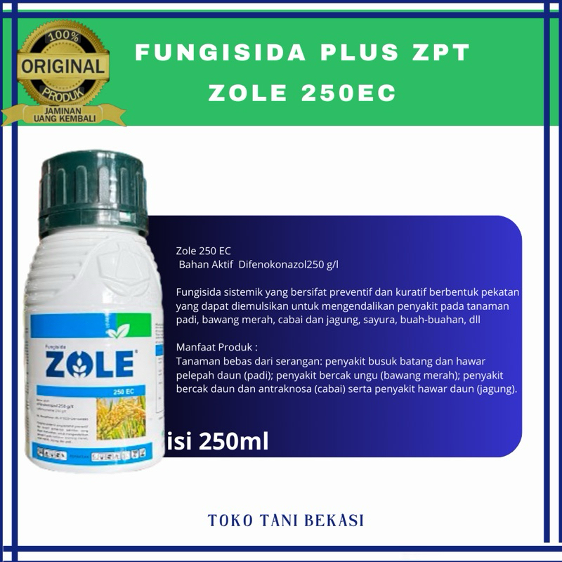 Fungisida plus zpt  ZOLE ( difenokonazole 250 g/l )