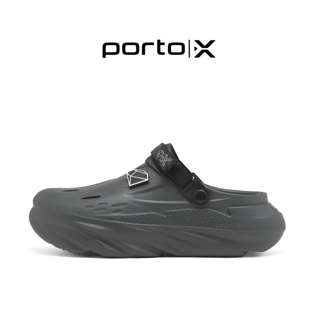 Porto X Sandals - Gio Corv Clogs (Cool Grey) ft Soboyow